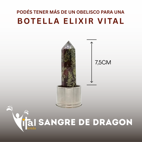 REPUESTO PARA BOTELLA OBELISCO 7.5CM SANGRE DE DRAGON