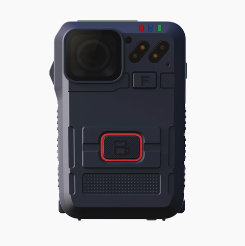 Body Camera para Seguridad, Video Full HD, Descarga de Vídeo automática con estación, Pantalla TFT con indicador de batería y memoria.