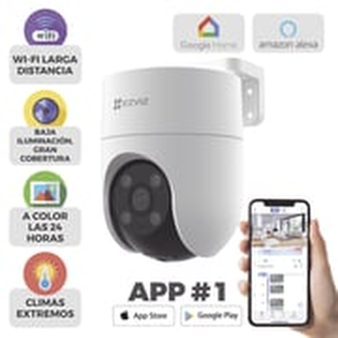 Camara PT WiFi / 2 Megapixel / Cobertura 360° / Detección humana / Colores en Oscuridad / Micro SD / Audio de Dos Vías / Exterior Con Protección/seguimiento Inteligente