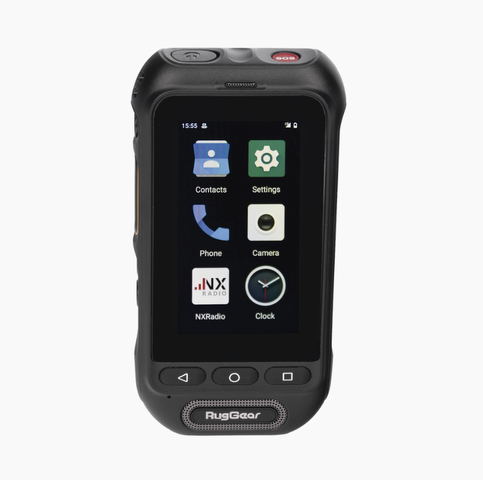 RugGear Radio PoC LTE, IP68 Resistente al Agua, Pantalla Táctil 3