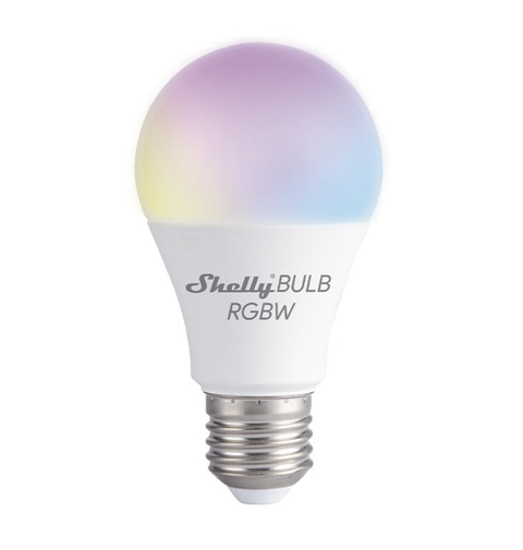 Foco inteligente con señal inalámbrica WIFI / multi color RGBW/ uso de App Shelly/ AC 100-240V