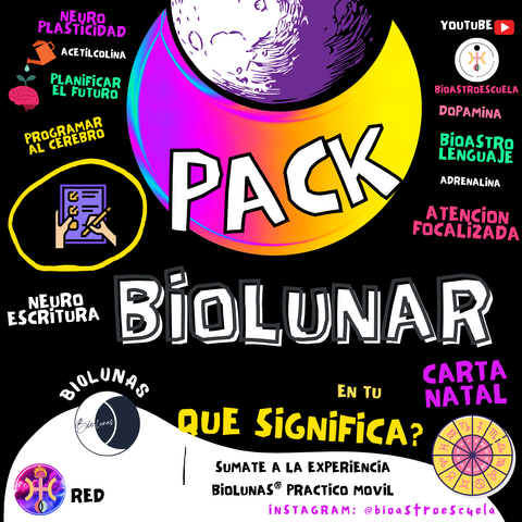 LUNA NUEVA EN VIRGO Y LUNA LLENA EN PISCIS - PACK BIOLUNAR MENSUAL