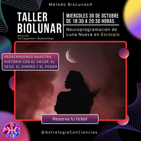 Taller BioLunar | Escorpio