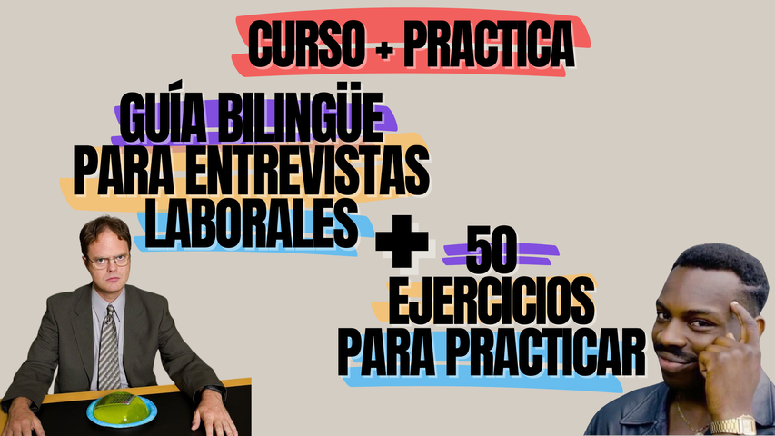 Guía Bilingüe para Entrevistas Laborales / + 50 Ejercicios