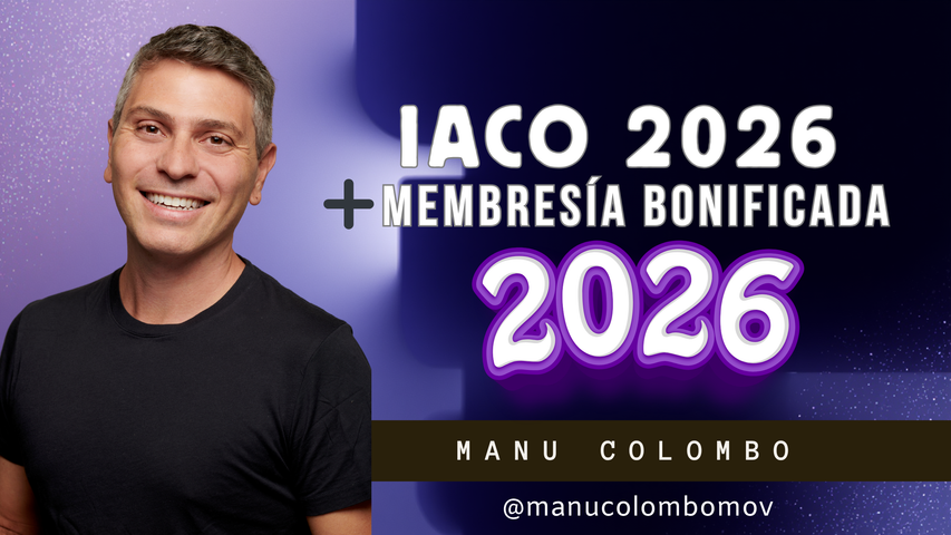 IACO 2026➕ Membresía Bonificada 