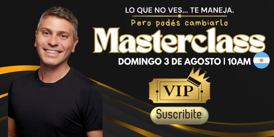 Acceso VIP | Manu Colombo | LO QUE NO VES, TE MANEJA