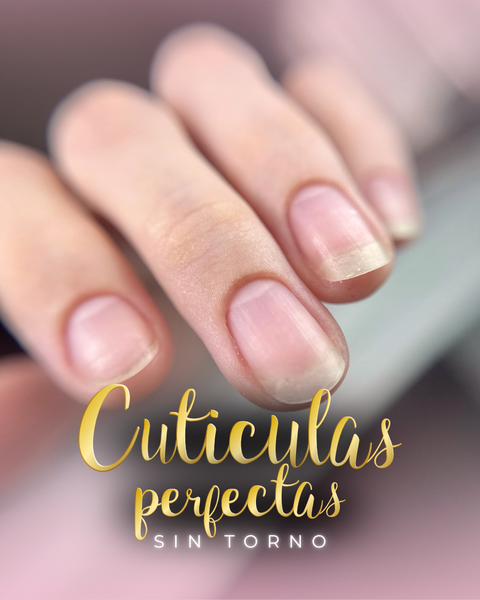 CUTICULAS PERFECTAS SIN TORNO: taller 100 %práctico