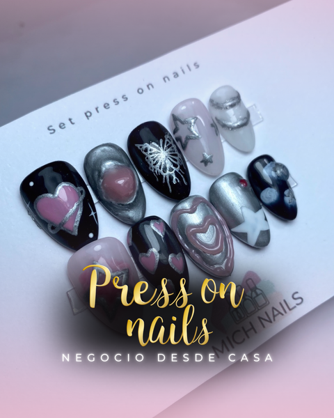 PRESS-ON NAILS: negocio desde casa