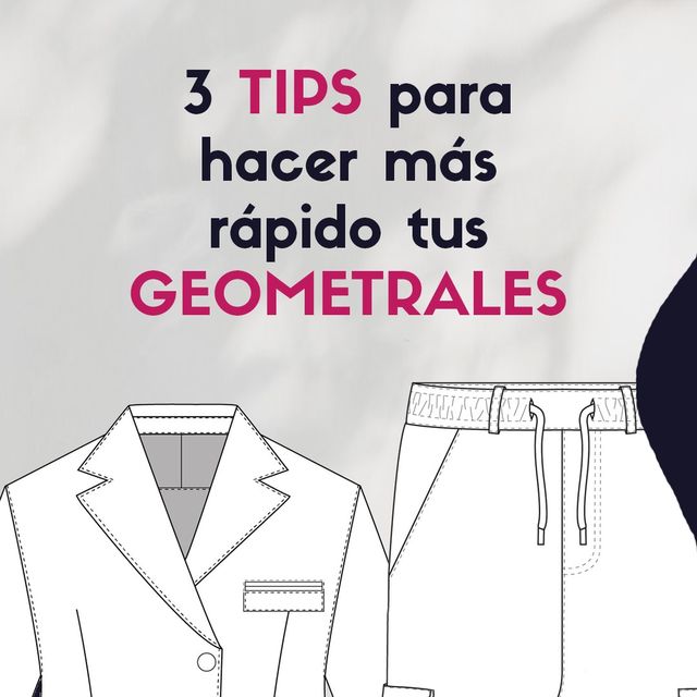 3 TIPS para dibujar más rápido tus GEOMETRALES