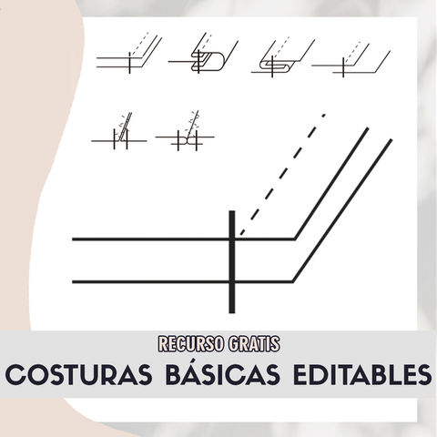 #9 Costuras Básicas (editables)