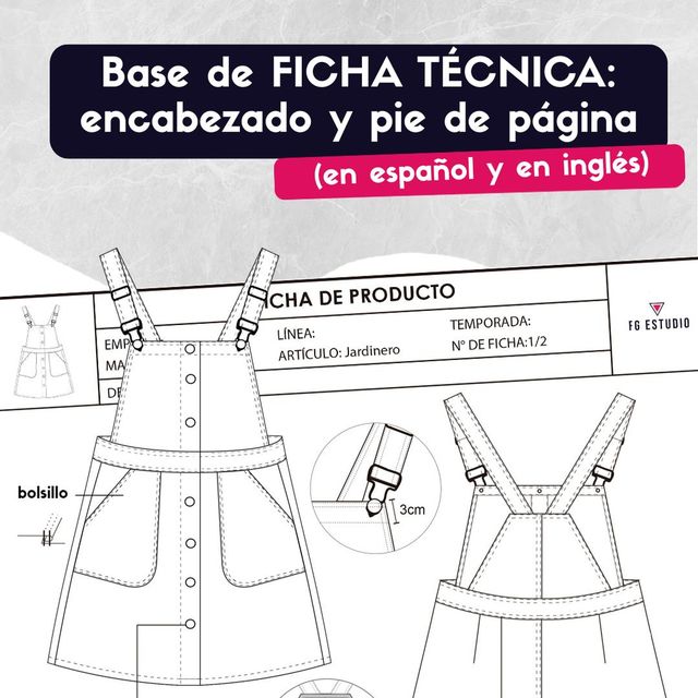 #11 Ficha Técnica base: encabezado y pie de página