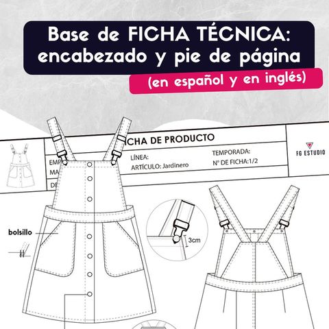 #11 Ficha Técnica base: encabezado y pie de página