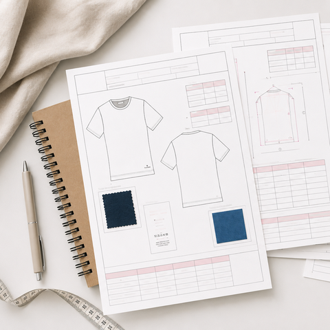 Fichas Técnicas Editables (para diseño y desarrollo de moda)