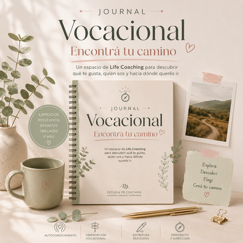 Encontrá tu camino: Un journal vocacional para descubrir qué te gusta, quién sos y hacia dónde querés ir.