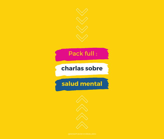 Pack: charlas sobre salud mental