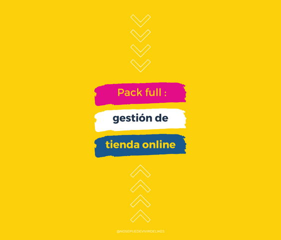 Pack: gestión de tiendas online