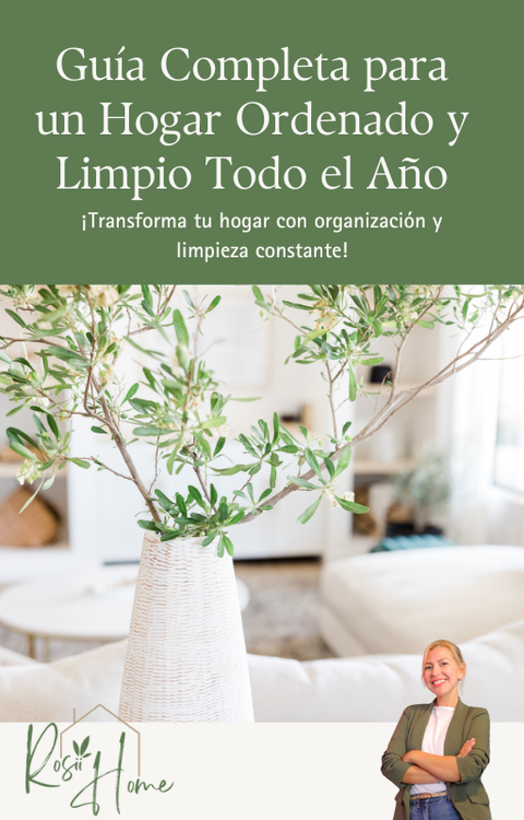 UN HOGAR ORDENADO Y LIMPIO + KIT DE LIMPIEZA NATURAL