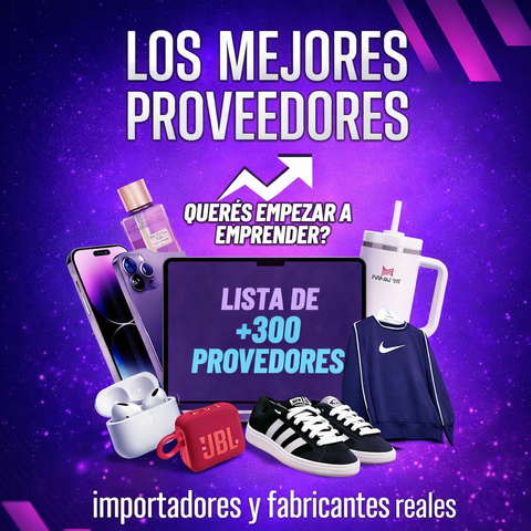 Lista de +300 proveedores + MANUAL: Transforma tu Instagram en una Máquina de Ventas