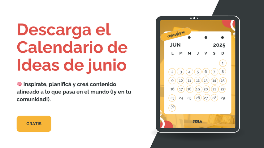 Calendario Junio GRATIS