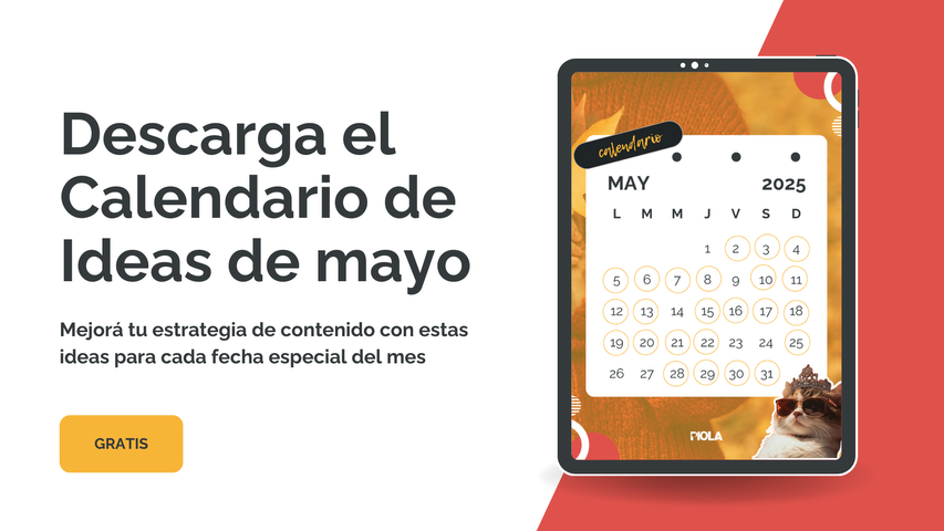 Calendario Mayo GRATIS