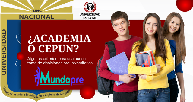 LOS CENTROS PREUNIVERSITARIOS DE LAS UNIVERSIDADES