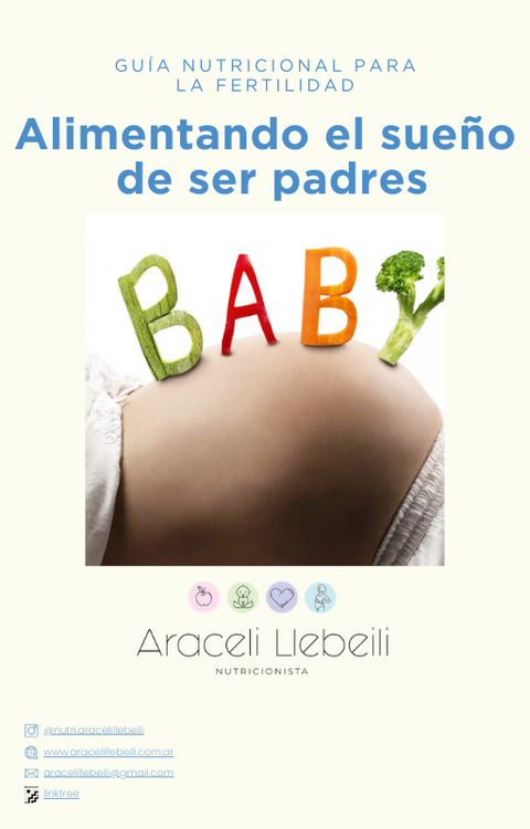 Guía nutricional para la Fertilidad