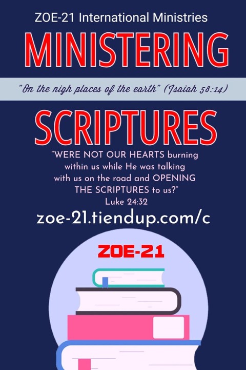 THE SCRIPTURES THAT MINISTER  # 2  #3  (PDF)