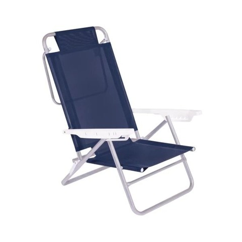 Silla Summer reclinable 6 posiciones - Azul Marino