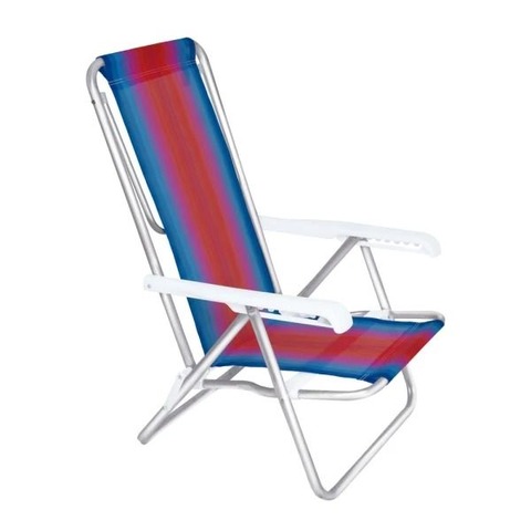 Silla Recliable de 8 Posiciones de Aluminio 