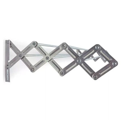Tendedero Plegable de pared 0.80 m Aluminio 