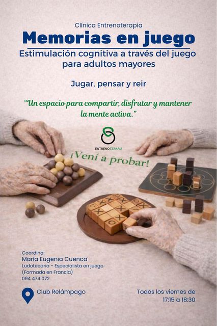 El juego y la estimulación cognitiva: una inversión clave en la salud del adulto mayor.