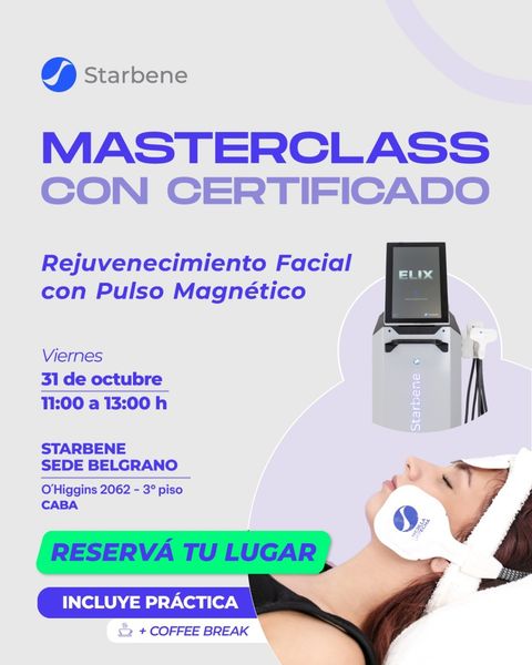 Masterclass Rejuvenecimiento Facial con Pulso Magnético