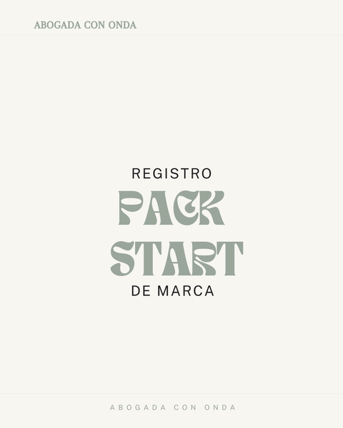 PACK START - REGISTRO DE MARCA 24 HORAS