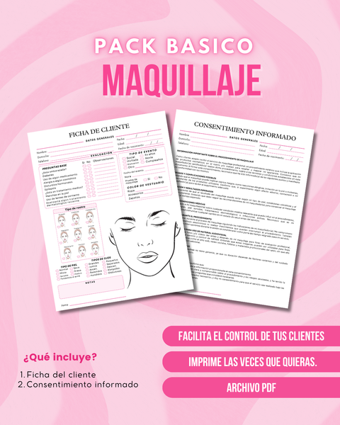 Pack Basico Maquillista
