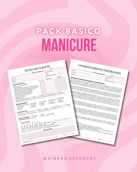 Pack basico Manicure