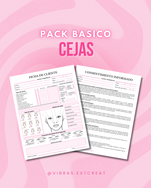 Pack Basico Cejas