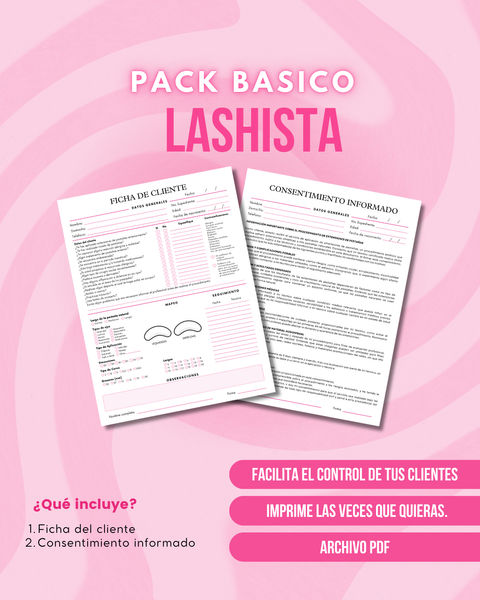 Pack basico Lashista