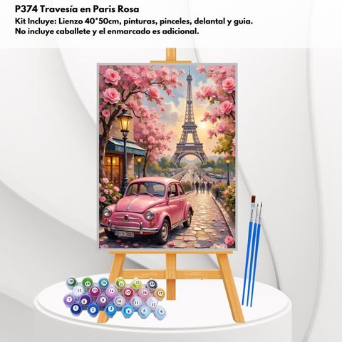 P374 Travesía en Paris Rosa