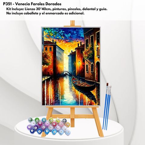 P351 Venecia Faroles Dorados