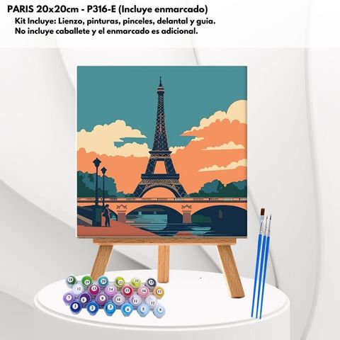 P316-E PARIS ENMARCADO