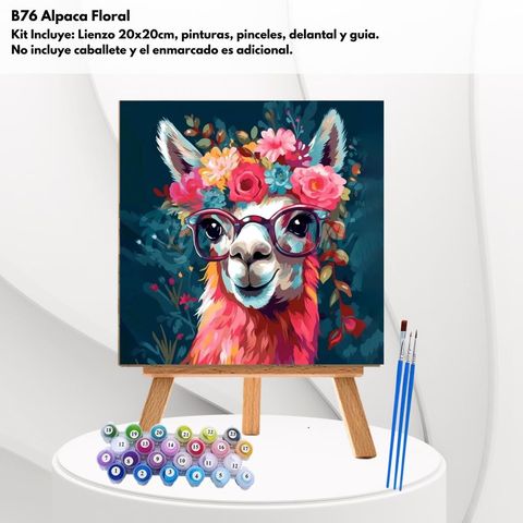 B76 Alpaca floral