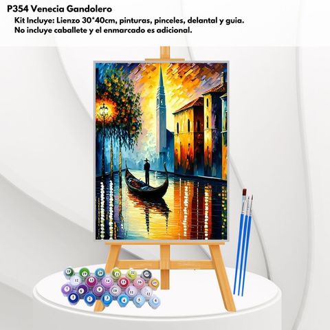 P354 Venecia Gondolero