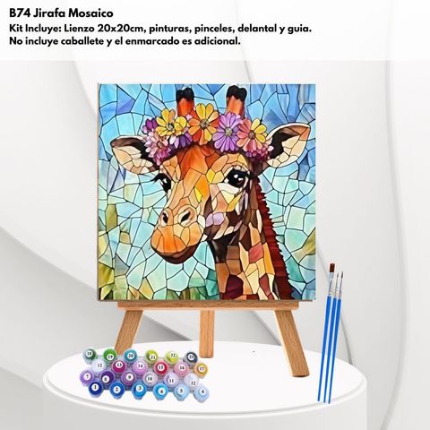 B74 Jirafa Mosaico