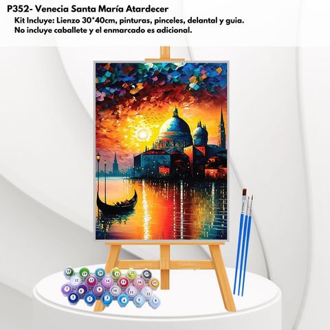 P352 Venecia Santa Maria Atardecer