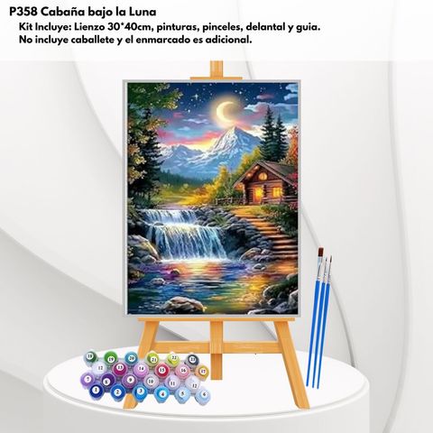 P358  Cabaña bajo la Luna