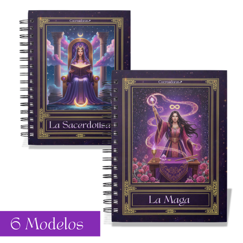 Cuaderno Colección Tarot 100 hojas - Tapa Blanda