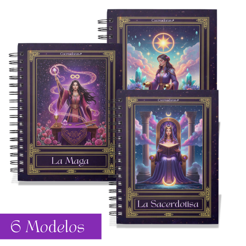 Agenda Perpetua Cocreadora Tarot Diaria - Para Manifestar- Personalizada