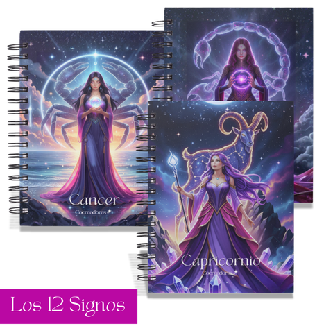 Cuaderno Colección Astrología 200 hojas - Tapa Dura