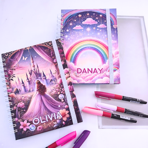 Cuadernos Cocreadoras Kids Personalizado - 100 páginas - Liso o Rayado