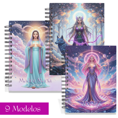 Cuaderno Diosas 200 hojas - Tapa Dura